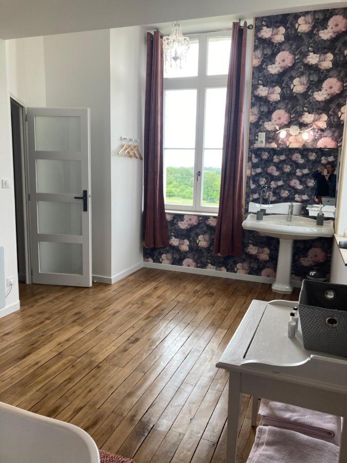 Chateau De La Bouchatte Chambre Les Roses Chazemais 외부 사진